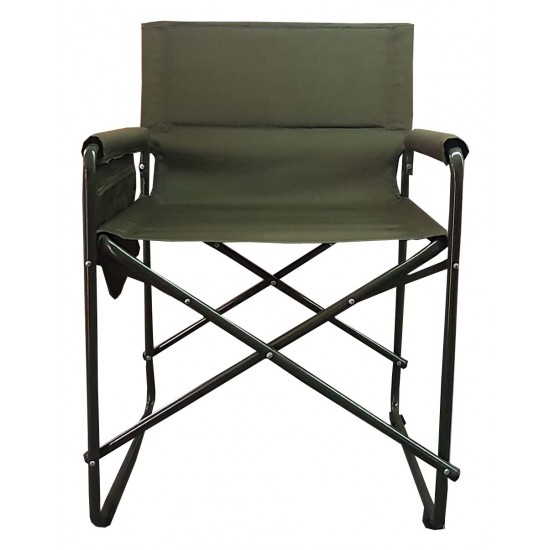 Camping Folding Chair With Arms frame Iron Large