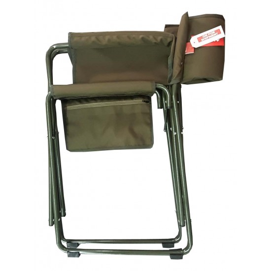 Camping Folding Chair With Arms frame Iron Large