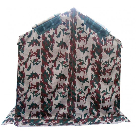Toilet Frame Tent Camouflage 8X8ft